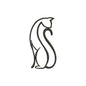 Cat machine embroidery line designs - 140019