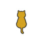 Cat back machine embroidery files - 140036