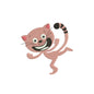 Cat machine embroidery funny designs - 140040