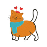 Cat machine embroidery designs - 140055