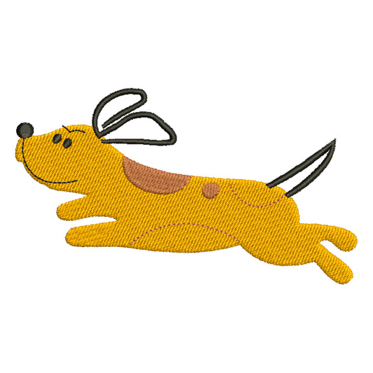Dog machine embroidery designs - 150036