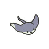 Ramp fish machine embroidery designs - 160002