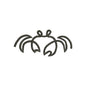 One Line Crab machine embroidery designs - 160005