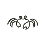 One Line Crab machine embroidery designs - 160005