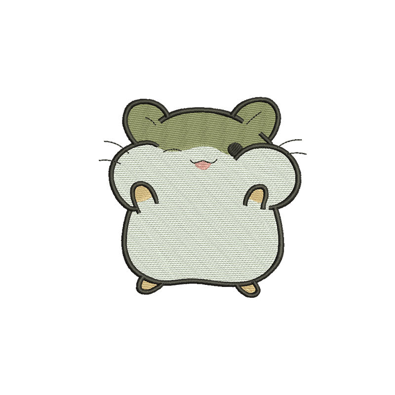 Hamster embroidery designs for machine - 170002