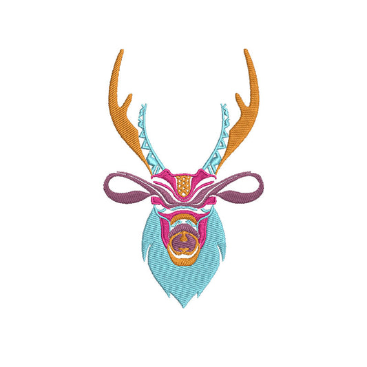 Deer machine embroidery designs - 170003