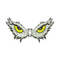 Eagle eyes machine embroidery designs - 170010
