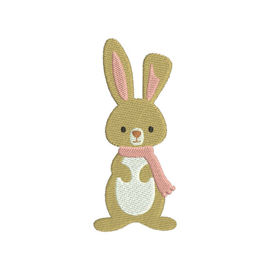 Rabbit machine embroidery designs - 170016