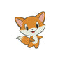 Fox machine embroidery designs - 170047