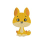 Lovely Fox machine embroidery designs - 170048