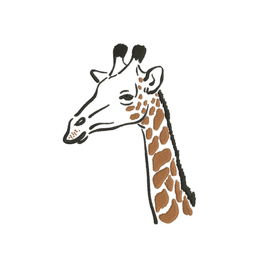 Giraffe machine embroidery designs - 170049