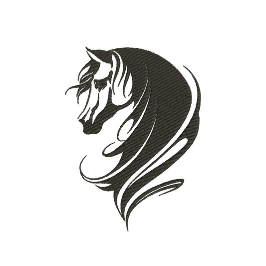 Horse machine embroidery designs - 170050