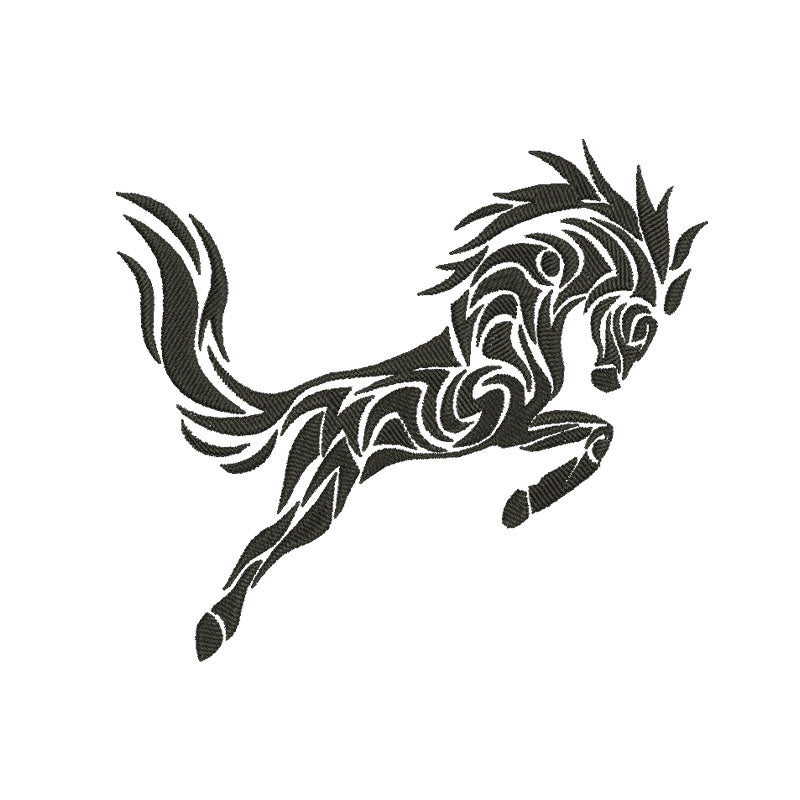 Horse machine embroidery designs - 170052