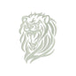 Lion machine embroidery designs silhouette - 170068