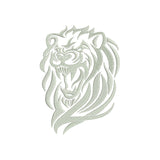 Lion machine embroidery designs silhouette - 170068