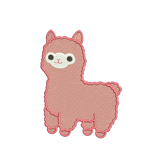 Cute Llama machine embroidery designs - 170070