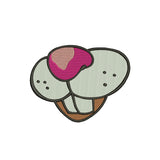 Rabbit face machine embroidery designs - 170078