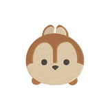 Chipmunk machine embroidery designs - 170081