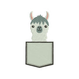 Pocket Llama machine embroidery designs - 170084