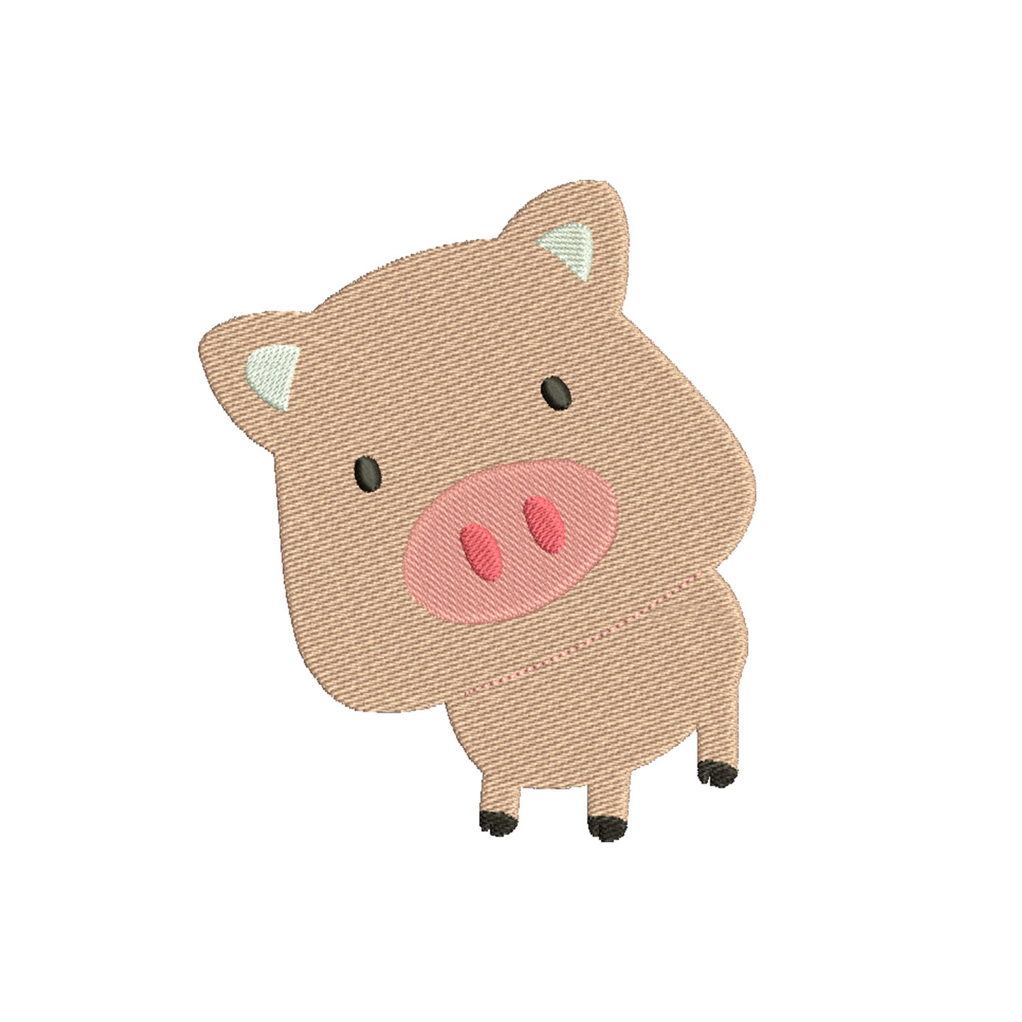 Pig machine embroidery designs - 170101