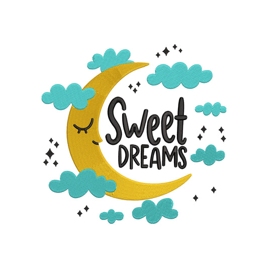 Sweet dreams embroidery designs for machine - 17062403