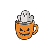 Machine embroidery designs halloween ghost drink - 20042406