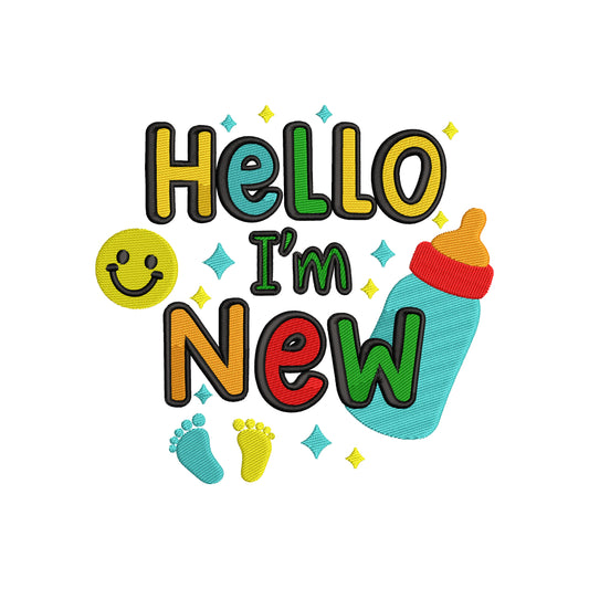 Hello, I'm New embroidery designs for machine - 20062411