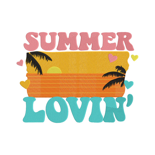 Summer lovin' embroidery designs for machine - 22062409