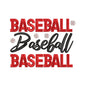 Baseball Quote Sports Embroidery Design - SG23062406