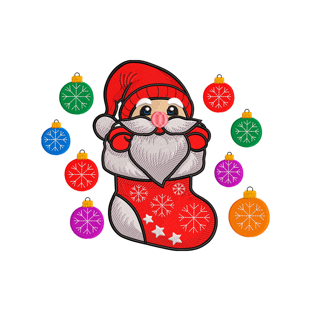 Christmas gnome embroidery designs - 231013