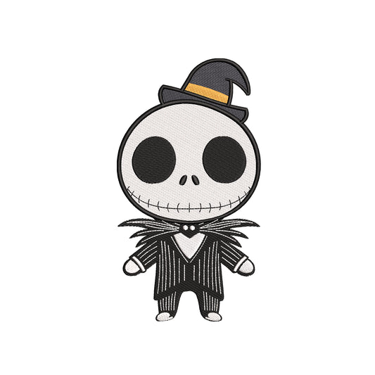 Halloween embroidery designs skeleton - 25042406