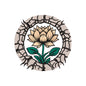 Lotus flower embroidery designs for machine - 271016