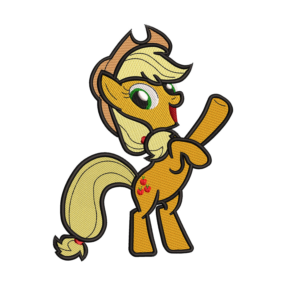 My Little Pony Applejack Embroidery Design - 310315