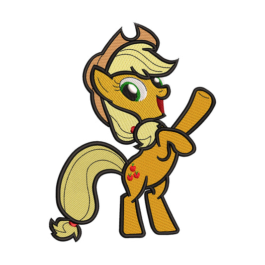 My Little Pony Applejack Embroidery Design - 310315
