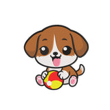 Cute little dog embroidery designs for machine - 31032406