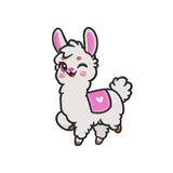 Cute llama embroidery designs for machine - 31032419