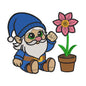 Spring Gnome Embroidery Design - 31032422