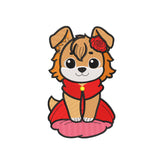Cute puppy embroidery designs for machine - 31032428