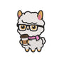 Lovely llama designs of embroidery - 31032430
