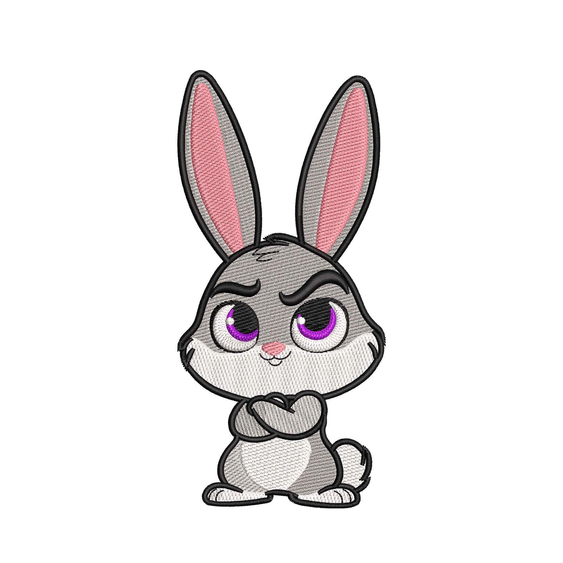 Cute Baby Bunny Baby Quote Embroidery Design - 31032436