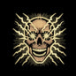 Skull embroidery designs for machine - 31032439