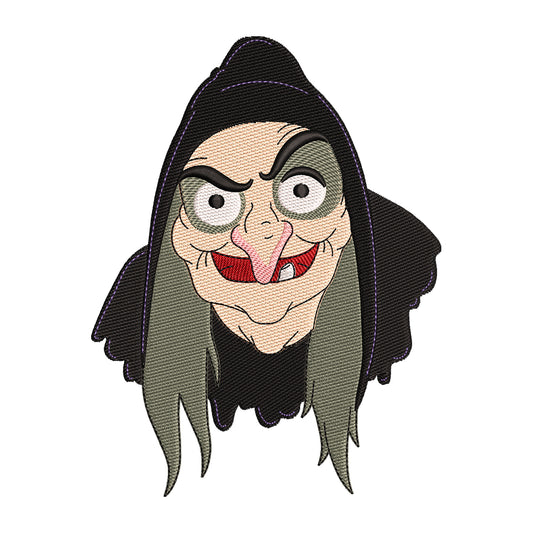 Snow White Witch Embroidery Design - 310328