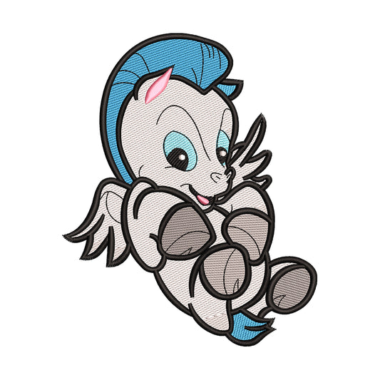 Baby Pegasus Embroidery Design - 310336