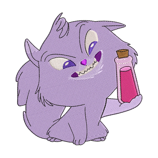 Yzma as a Cat Embroidery Design - 310340