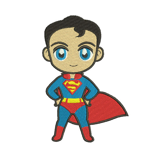 Cute superhero embroidery designs s. man - 312007