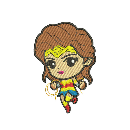 Machine embroidery designs wonder superhero - 312035