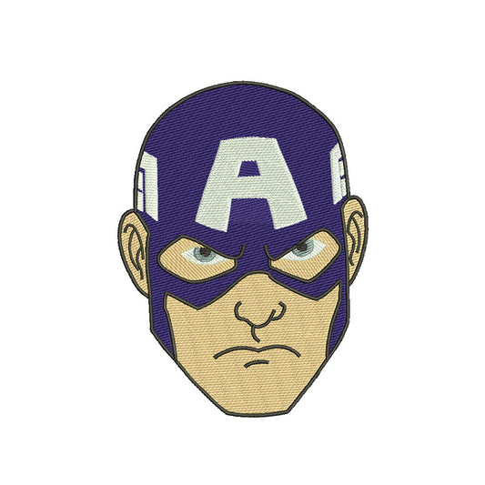 Embroidery designs superhero face digital files - 314001