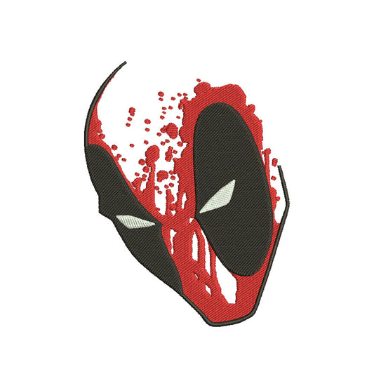 Machine embroidery designs superhero face download - 314006