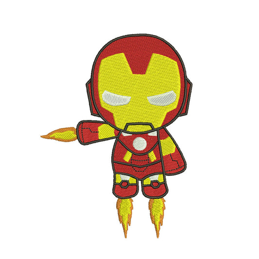 Embroidery designs superhero iron m. - 314017