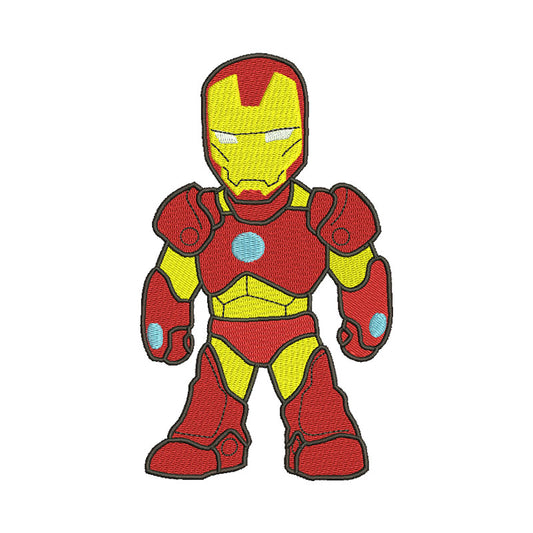 Superhero iron m. embroidery designs - 314019